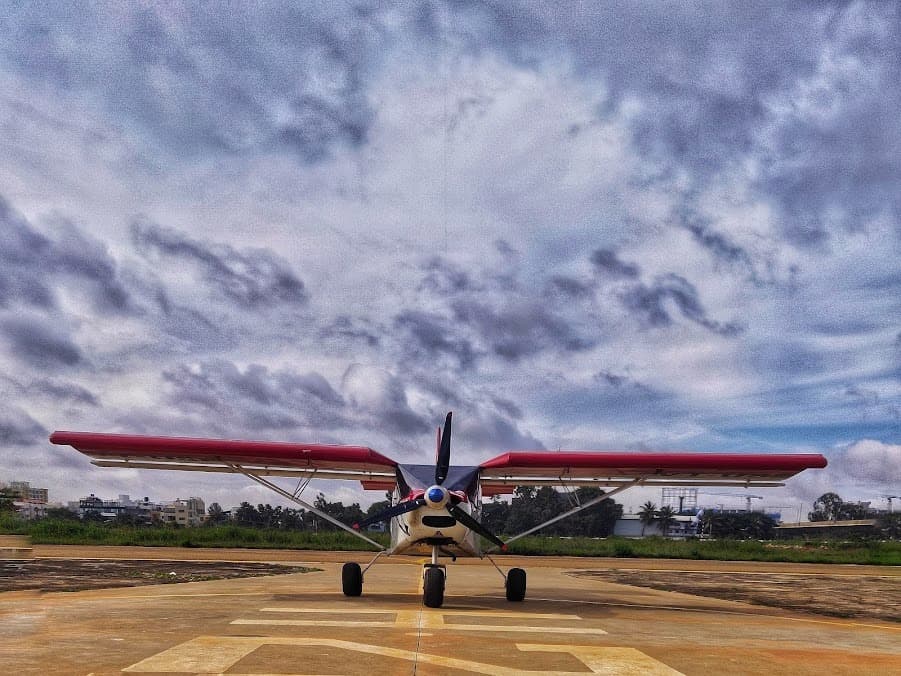 Microlight & Paramotoring Flying (Jakkur Aerodrome)